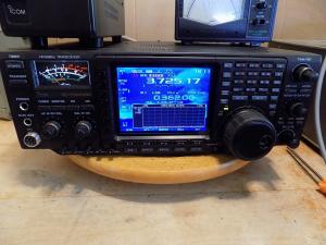 ICOM 756 PROII 2 Transceiver w/Filters and SP-125 Power Supply USED Tested