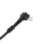 Bommeow 10 Pack BCT22-M1 Earpiece w/Mic Compatible with Motorola CP200D CP100D R2 DEP450 BPR40D CP200 CP185 BPR40 Yaesu FT-65 FT-25 FT-4X/V XiR P3688