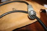 NOS military Vehicle radio power cable 3 pin Bendix Willys M38A1 M38 M37 