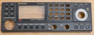 KENWOOD TM-2570A PARTS: COSMETIC FRONT PANEL (TM-2530A TM-2550A)