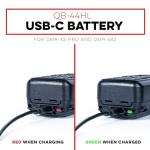 BTECH DMR-6X2 PRO DMR & Analog Two-Way Radio (Bluetooth + GPS) USB-C Battery – 7W VHF/UHF (136-174MHz & 400-480MHz), Encryption, Talker Alias, APRS, Roaming, Voice Recording, with Accessory Kit