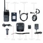 BTECH DMR-6X2 PRO DMR & Analog Two-Way Radio (Bluetooth + GPS) USB-C Battery – 7W VHF/UHF (136-174MHz & 400-480MHz), Encryption, Talker Alias, APRS, Roaming, Voice Recording, with Accessory Kit