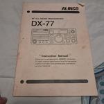 Alinco HF All Mode Transceiver DX-77 with Manuel Tested Working