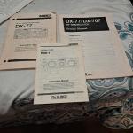 Alinco HF All Mode Transceiver DX-77 with Manuel Tested Working