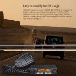 AnyTone Smart 10 Meter Radio for Truck, Small Size,AM PEP Power Over 16W