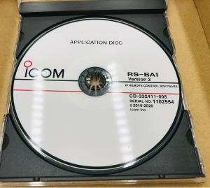 ICOM RS-BA1 V2.50 Version 2 Remote Control Radio Software Latest Release 2025