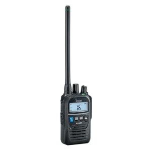 Icom M85 21 USA VHF Dual Band Handheld Radio; Land (5W, 3W, 1W) & Marine (2W, 1W)