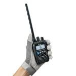 Icom M85 21 USA VHF Dual Band Handheld Radio; Land (5W, 3W, 1W) & Marine (2W, 1W)