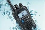 Icom M85 21 USA VHF Dual Band Handheld Radio; Land (5W, 3W, 1W) & Marine (2W, 1W)
