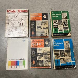 1970’s Vintage Lot of 6 Radio Amateurs Books Manuals Ham Handbook FM Repeaters