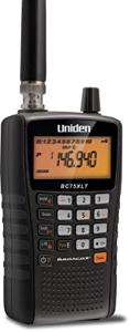 Clean Uniden Bearcat BC75XLT Handheld Scanner Tested Working 300 Channels Radio