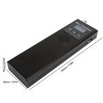 Radio Transceiver 4 Waveband Handheld Radio Receiver HF SSB QRP USDX Transceiver for Reception 0.5MHz‑30MHz Radio Communication (US Plug)