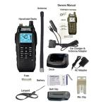 President Randy III FCC AM/FM Handheld CB Radio w/P Channels, NRC, Desktop Dock & Mobile Charge Module, 7Color Display, ASC, VOX, CTCSS/DCS, Weather Channel, Scan Skip, Flashlight, Key Lock (TXUS722)