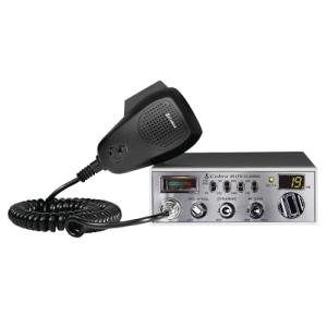 Cobra 25 LTD AM/FM Professional CB Radio – Compact, Easy to Operate, with Dual-Mode Access, 4-Watt Output, Full 40 Channels, Adjustable Dynamike Control and PA Capability, Black