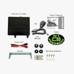 President McKinley AM/SSB CB Radio, 12/24V,40 Channel, NOAA Weather Alerts, Automatic SWR, ASC, Large LCD, NB, ANL, Hi-Cut Filters, VOX, Front Panel Loudspeaker, Clarifier, RF Power & Gain