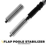 Xprite 4FT CB Radio Antenna with Spiral RGB LED Whip Light, App & Remote Control DIY Chasing Pattern, Safety Antenna Lighted Whips Compatible with Offroad ATV UTV Polaris RZR Can-am Buggy Jeep