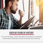 Cobra 75 All Road Wireless CB Radio - Dual-Mode AM/FM, Full 40 Channels, Bluetooth Connectivity & HGA 1500 Hga1500 36 Inch Magnetic Mount CB Antenna Heavy Duty Magnet, for use In Cars