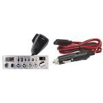 Cobra 29 LTD Professional CB Radio, Black & RoadPro RPPS-220 Platinum Series 12V 3-Pin Plug Fused Replacement CB Power Cord