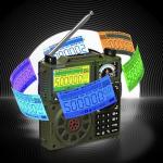 Raddy RF919 SSB Shortwave Radio with NOAA Weather Band, Full Band FM AM SW VHF UHF AIR CB WB and SSB Receiver, with Antenna Tuner, 3 External Antenna Ports, 5000mAh Rechargeable Battery (Army Green)