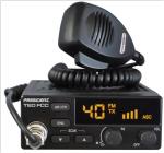 President Ted FCC 40 Channel AM/FM CB Radio 12V with 2 EMG Emergency Channels