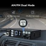 Retevis MB3 AM/FM Dual Mode CB Radio 40CH Emergency Channel 9/19 for Truckers