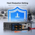 Retevis MB3A 40-Channel AM/FM CB Radio Kit Mobile Car Radio With MR500 Antenna