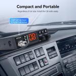 Retevis MB3A 40-Channel AM/FM CB Radio Kit Mobile Car Radio With MR500 Antenna