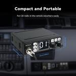 Retevis MB3 AM/FM Dual Mode CB Radio 40CH Emergency Channel 9/19 for Truckers