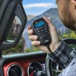 Midland® - MXT275® Jeep Branded MicroMobile GMRS Radio - 15 Watts Two-Way Radio with Integrated Control Microphone - Overland Tractors Detachable External Magnetic Mount Antenna - 8 Repeater Channels