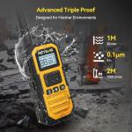 Retevis RB48 Plus IP67 Waterproof Heavy Duty Long Range Walkie Talkies, GMRS Radio, Construction Jobsite Two Way Radio, NOAA, Shock Resistant, Dual PTT, Vibration Reminder(4 Pack)