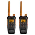 Cobra Trailblazer 450 GMRS Radio (2-Pack) – IP54 Weather Resistant, 16hr Battery, 2.5W Long Range Walkie Talkies, Large LCD Display, NOAA, Programmable Software, Removable Antenna, Repeater Capable