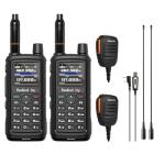 2 Pack Radioddity GM-30 Plus GMRS Handheld Radio + 2 Radioddity RS22 Remote Speaker Mic with Clear Sound