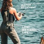 Midland GXT3000 GMRS Two-Way Radio (50-Channel, Repeater Capable, Long Range, 142 Privacy Codes, SOS, NOAA, Rechargeable Lithium Ion Battery, Black/Silver, 2-Pack)