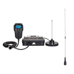 Midland MXT575 GMRS Radio with NOAA & MXTA26 6dB Gain Antenna – Repeater Capable, Long Range, Perfect for Overlanding & Ranch Use