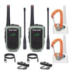 Rocky Talkie Expedition 5 Watt Radio with Climbing Rated Carabiner Attachment - GMRS Radio with IP67 Waterproofing, Long Range Walkie Talkie, NOAA Weather Alerts, 5 Day Battery Life, 2 Pack
