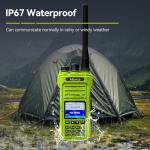 Retevis Ailunce HA1G GMRS Radio, Upgrade Chirp, GMRS Handheld Radio, IP67 Waterproof, USB C Rechargeable, Repeater Capable, NOAA, 2 Way Radio Long Range for Hunting, Camping, Emergency (Green 2 Pcs)