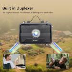 Retevis RT97S GMRS Repeater, RT97 Upgraded Version, Radio Repeater, Full Duplex Long Range, Compatible with Raspberry Pi, Portable, LCD Screen,for School(1 Pack)