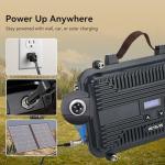 Retevis RT97S GMRS Repeater, RT97 Upgraded Version, Radio Repeater, Full Duplex Long Range, Compatible with Raspberry Pi, Portable, LCD Screen,for School(1 Pack)