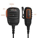 2 Pack Radioddity GM-30 Plus GMRS Handheld Radio + 2 Radioddity RS22 Remote Speaker Mic with Clear Sound