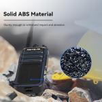 Retevis RT86A Walkie Talkies Long Range, Heavy Duty Two Way Radio with Mic, GMRS 2 Way Radio, Group Call, Easy Pairing, for Construction Industry(4 Pack)