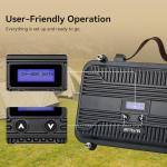 Retevis RT97S GMRS Repeater, RT97 Upgraded Version, Radio Repeater, Full Duplex Long Range, Compatible with Raspberry Pi, Portable, LCD Screen,for School(1 Pack)