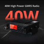 Radioddity DB40-G GMRS Mobile Radio | 40W | Repeater Capable | 199 Channels