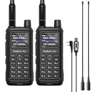 Radioddity GM-30 Plus GMRS Radio | 5W | 1000 Channels| GMRS Repeater | NOAA/UHF