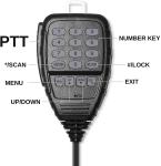 Radioddity DB25-G GMRS Mobile Radio 25W Two Way Radio Long Range Quad Watch