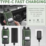 BAOFENG GM-15 Pro GMRS Handheld Radio 8W Long Range Walkie Talkie NOAA Weather