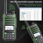 BAOFENG GM-15 Pro GMRS Handheld Radio 8W Long Range Walkie Talkie NOAA Weather