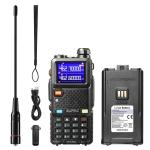 Baofeng UV-5G Plus GMRS Radio | 5W | 2500mAh USB-C Battery | Frequency Copy
