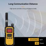 Retevis RB48P GMRS Waterproof Heavy Duty Walkie Talkie Long Range Two Way Radio