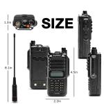 Baofeng UV-9G GMRS Radio [2 Packs] | 5W | IP67 Waterproof | Repeater Capable