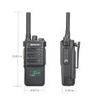 Retevis RB89 Walkie Talkies with Earpiece, Professional Wireless Walkie Talkie, GMRS, Rugged 2 Way Radio, 2600mAh Battery, Two Way Radios Long Range for Construction, Hotels, Business(4 Pack)